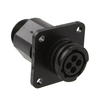 788154-2 by TE Connectivity AMP Connectors - CONNECTOR RECPT HSNG FMALE 4POS PNL MT