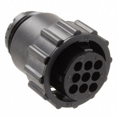788157-1 by TE Connectivity AMP Connectors - CONNECTOR PLUG HSG FMALE 9POS INLINE