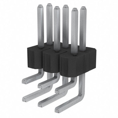 79257-406HLF by Amphenol ICC (FCI) - CONNECTOR HEADER R/A 6POS 2.54MM
