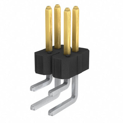 79257-104HLF by Amphenol ICC (FCI) - CONNECTOR HEADER R/A 4POS 2.54MM