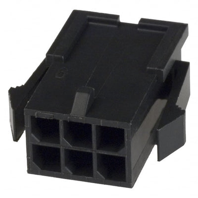 794615-6 by TE Connectivity AMP Connectors - CONNECTOR PLUG HSG 6POS 3.00MM