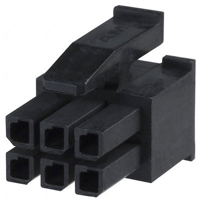 794617-6 by TE Connectivity AMP Connectors - CONNECTOR RECPT HSG 6POS 3.00MM