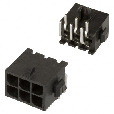 3-794618-6 by TE Connectivity AMP Connectors - CONNECTOR HEADER R/A 6POS 3MM
