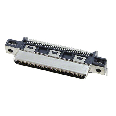 796055-1 by TE Connectivity AMP Connectors - CONNECTOR RECPT 68POS R/A SOLDER