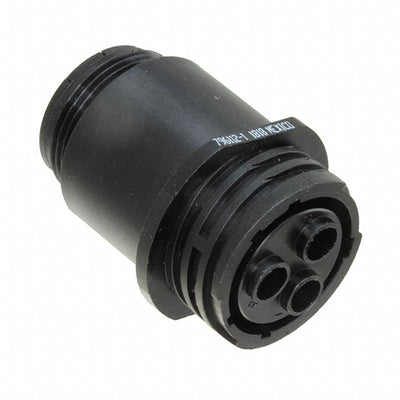 796112-1 by TE Connectivity AMP Connectors - CONNECTOR RECPT HSNG FMALE 3POS INLINE