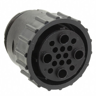 796203-1 by TE Connectivity AMP Connectors - CONNECTOR PLG HSG FMALE 16POS INLINE