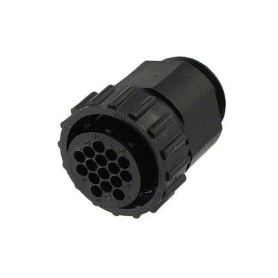 796274-2 by TE Connectivity AMP Connectors - CONNECTOR PLG HSG FMALE 16POS INLINE