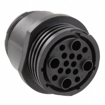 796330-1 by TE Connectivity AMP Connectors - CONNECTOR RECPT HSG FMALE 16PS INLINE