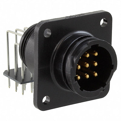 796375-1 by TE Connectivity AMP Connectors - CONNECTOR RECPT MALE 9POS GOLD SOLDER