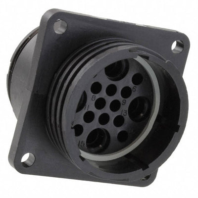 796466-1 by TE Connectivity AMP Connectors - CONNECTOR RECPT HSG MALE 16POS PNL MT