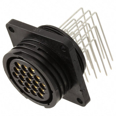 1-796502-1 by TE Connectivity AMP Connectors - CONNECTOR RECPT FMALE 19POS GOLD SLDR