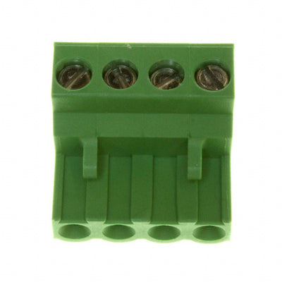 796640-4 by TE Connectivity AMP Connectors - TERM BLOCK PLUG 4POS STR 5MM