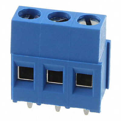 796681-3 by TE Connectivity AMP Connectors - TERM BLK 3POS SIDE ENTRY 5MM PCB