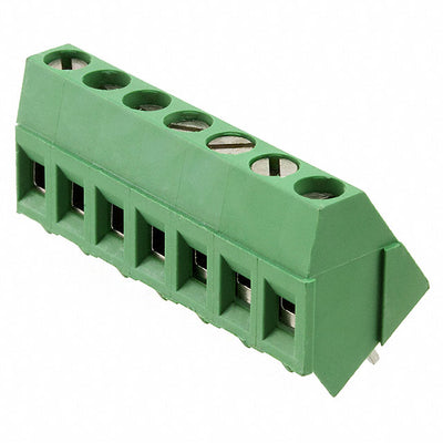 796690-7 by TE Connectivity AMP Connectors - TERM BLOCK 7POS 35DEG 5MM PCB