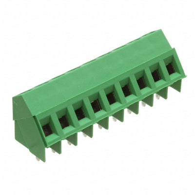 796690-9 by TE Connectivity AMP Connectors - TERM BLOCK 9POS 35DEG 5MM PCB