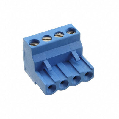 796696-4 by TE Connectivity AMP Connectors - TERM BLOCK PLUG 4POS STR 5MM