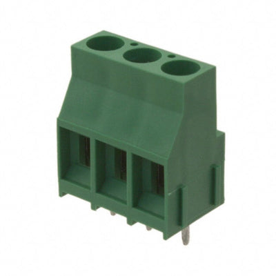 796740-3 by TE Connectivity AMP Connectors - TERM BLK 3P SIDE ENT 6.35MM PCB