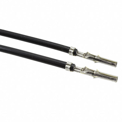 0797582027 by Molex - LEAD SKT-SKT 22AWG BLK 5.91"" TIN