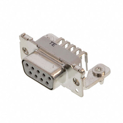 8-1393480-1 by TE Connectivity AMP Connectors - CONNECTOR D-SUB RCPT 9POS R/A SLDR