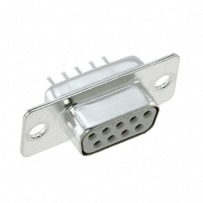 8-1393483-7 by TE Connectivity AMP Connectors - CONNECTOR D-SUB RCPT 9POS VERT SLDR