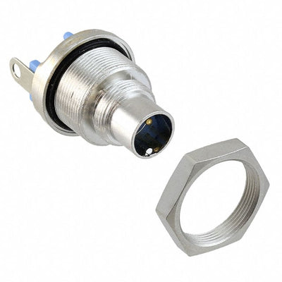8-1437719-1 by TE Connectivity AMP Connectors - CONNECTOR PLUG MALE 3POS SOLDER CUP