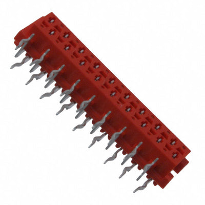 8-215460-8 by TE Connectivity AMP Connectors - CONNECTOR RECPT 18POS 0.1 TIN PCB R/A