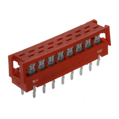 1-215570-6 by TE Connectivity AMP Connectors - CONNECTOR DIP HDR IDC 16POS 28AWG PCB