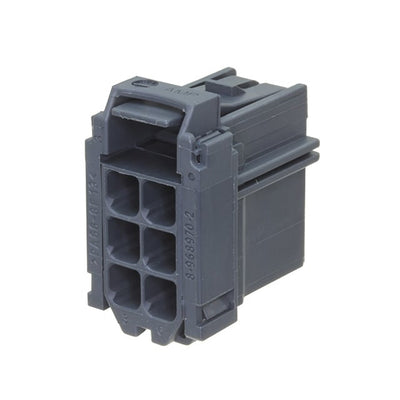 8-968970-2 by TE Connectivity AMP Connectors - CONNECTOR RECPT HSG 6POS 5.00MM