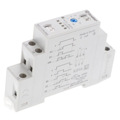 80.01.0.240.0000 by Finder Relays, Inc. - RELAY TIME DELAY 24HR 16A 250V