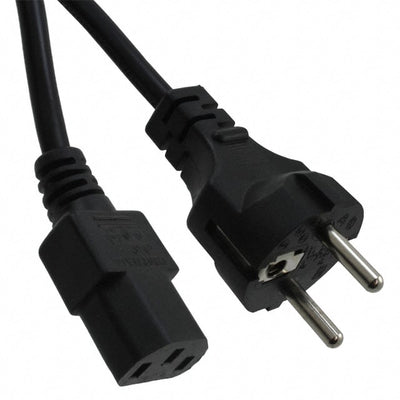 800-0.75-14X-BL-00200 by CNC Tech - CORD CEE 7/7 - IEC 320-C13 6.56