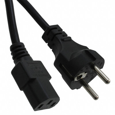 800-0.75-14X-BL-00200-1 by CNC Tech - CORD CEE 7/7 - IEC 320-C13 6.56