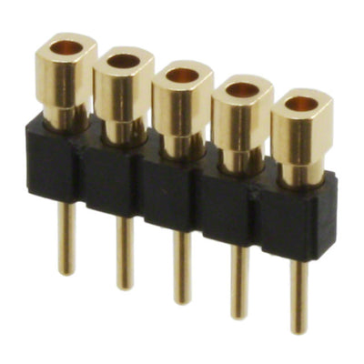 800-10-005-40-002000 by Mill-Max Manufacturing Corp. - CONNECTOR HEADER SMD 5POS 2.54MM