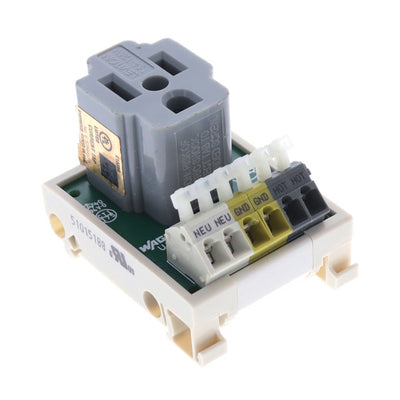 8002-025/K050-0613/000-6900 by WAGO Corporation - PCB AC OUTLET RECEPTACLE, SINGLE