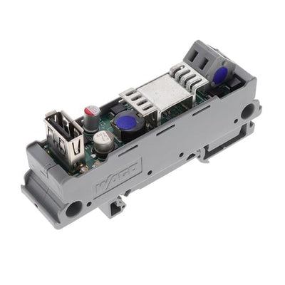 8002-100/000-007 by WAGO Corporation - SINGLE USB CHARGING STATION WITH
