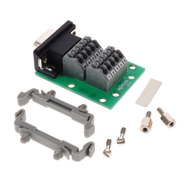 8002-100/000-265 by WAGO Corporation - MATE-SUPPORTED DB9F TERMINATION
