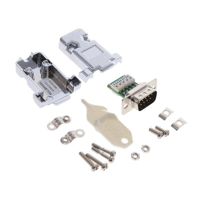 8002-100/1000-266 by WAGO Corporation - D-SUB 9-PIN MALE IN SHIELDED SHE