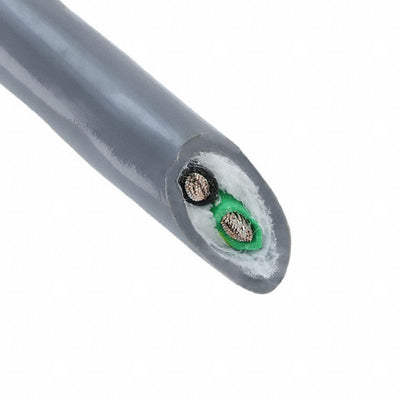 80020 SL005 by Alpha Wire - CABLE 2COND 20AWG SLATE 100