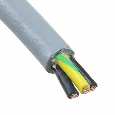 80042 SL005 by Alpha Wire - CABLE 3COND 16AWG SLATE 100
