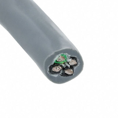 80043 SL005 by Alpha Wire - CABLE 4COND 16AWG SLATE 100