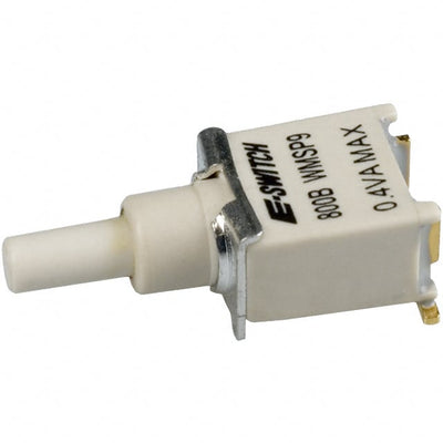 800BWSP9SM6RE by E-Switch - PUSH SWITCH SPST-NO 0.4VA 20V