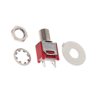 800SP9B5M1QEHFLUSHACT by E-Switch - PUSH SWITCH SPST-NO 3A 120V