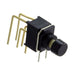 800UDP8P1A1M7RER1BLK by E-Switch - PUSH SWITCH DPDT 0.4VA 20V