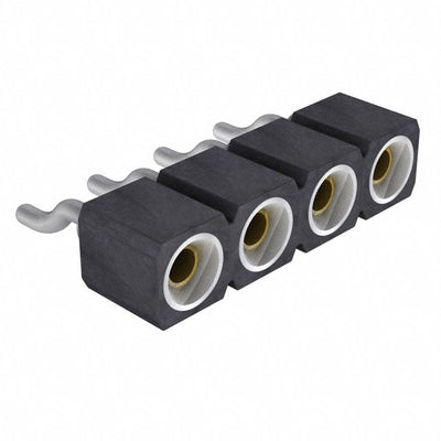 801-87-004-40-002191 by Preci-Dip - CONNECTOR SOCKET 4P 0.1 GOLD SMD R/A