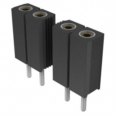801-93-043-10-001000 by Mill-Max Manufacturing Corp. - CONNECTOR RECPT 43POS 0.1 GOLD PCB