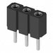 801-99-003-10-012000 by Mill-Max Manufacturing Corp. - CONNECTOR RECPT 3POS 0.1 TIN-LEAD PCB