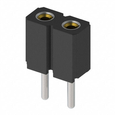 801-47-002-10-012000 by Mill-Max Manufacturing Corp. - CONNECTOR RECPT 2POS 0.1 GOLD PCB