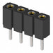 801-41-004-10-012000 by Mill-Max Manufacturing Corp. - CONNECTOR RECPT 4POS 0.1 GOLD PCB
