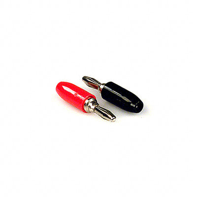 8012 R/B by E-Z-Hook - CONNECTOR BANANA PLUG STACK 2PC