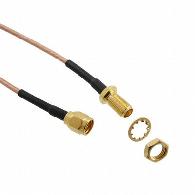 415-0031-048 by Cinch Connectivity Solutions Johnson - CABLE ASSY SMA JACK-PLUG RG316 4