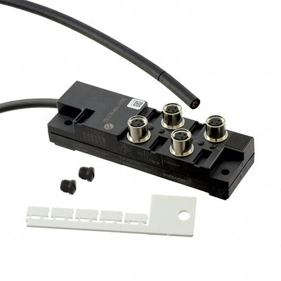 802-10M NC032 by Alpha Wire - M8 PLASTIC 4PORT 1SIG LED